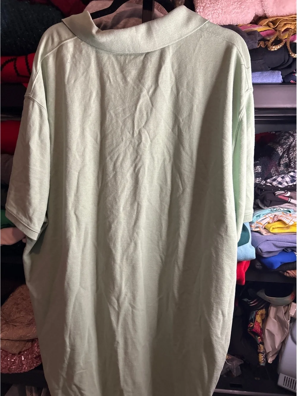 The Foundry Supply Co. Men's 4XL Polo Shirt Light Green